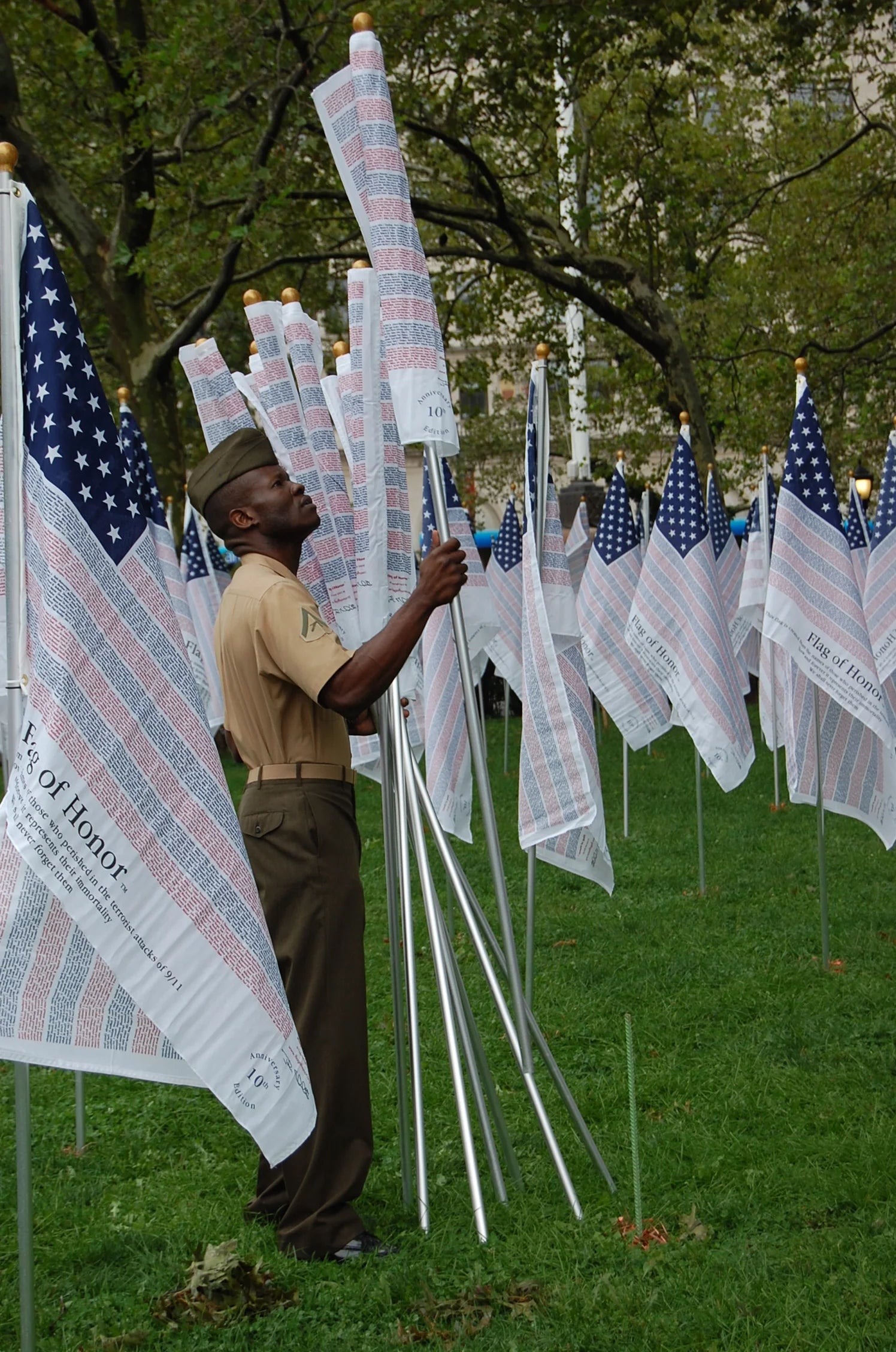9/11 Flag Memorial Field Kit