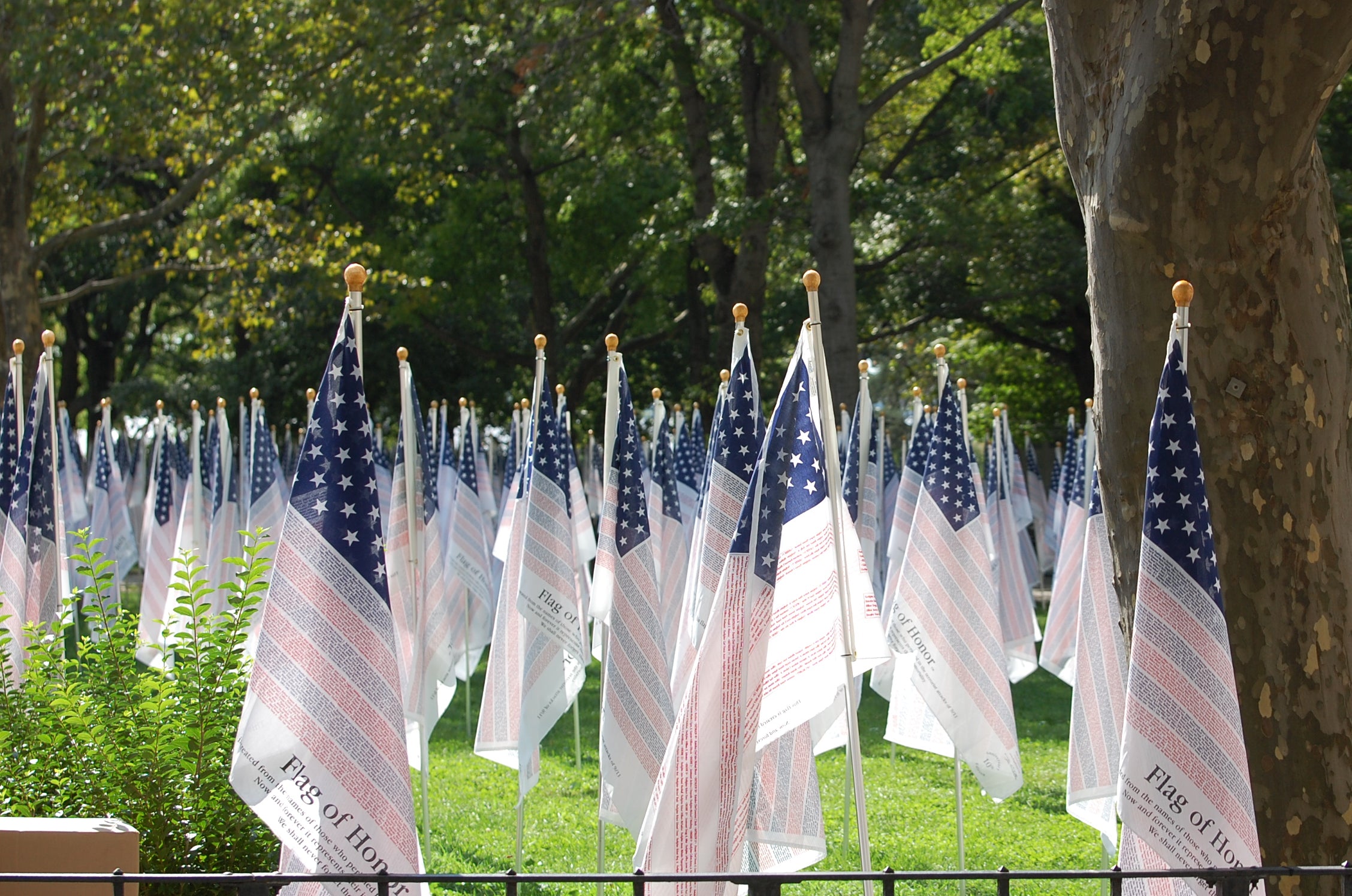 9/11 Flag of Honor Aluminum Edition Print