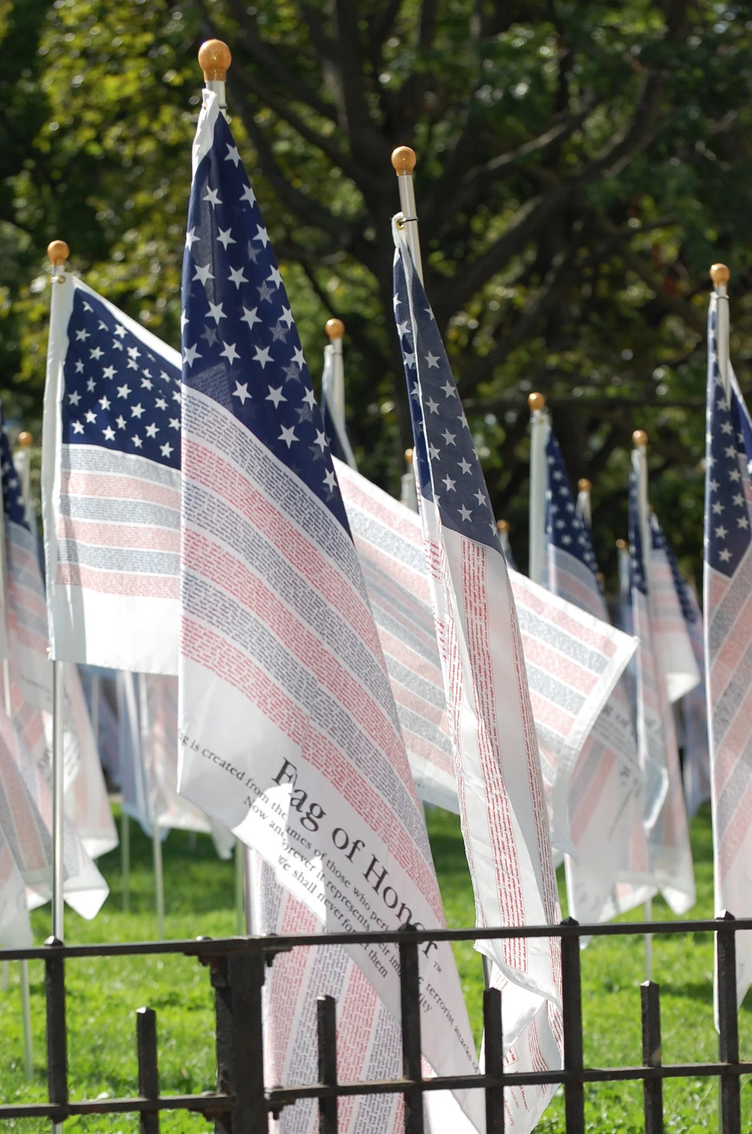 9/11 Flag Memorial Field Kit