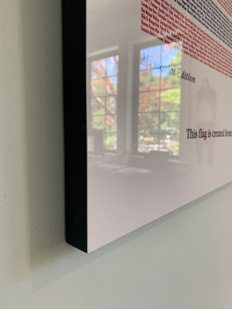 9/11 Flag of Honor Aluminum Edition Print